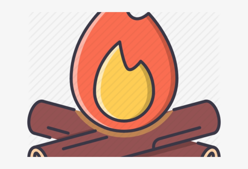 Bonfire Clipart Fire Wood, transparent png