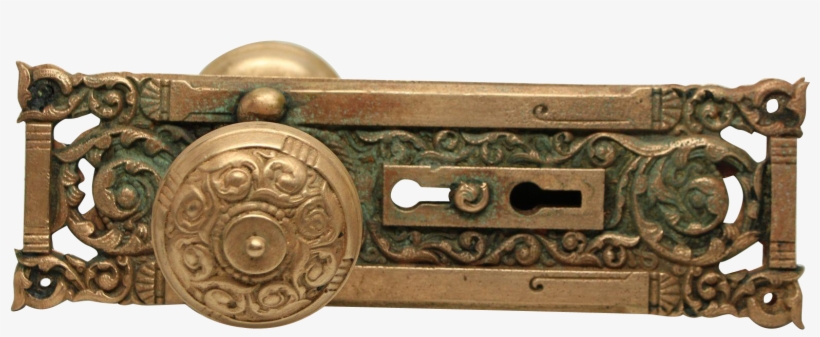 Columbian Bronze Door Knob Set, transparent png