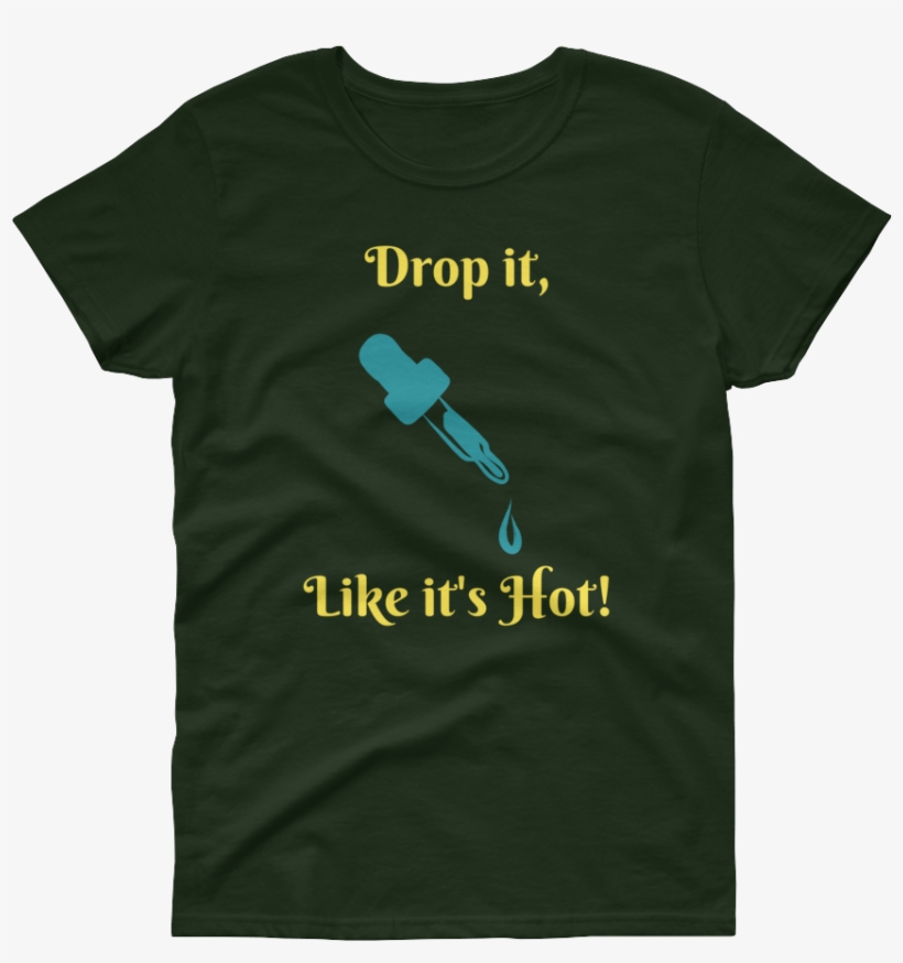 Drop It Like It's Hot Women's Short Sleeve, transparent png
