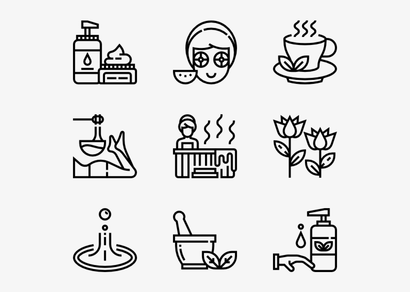 Spa-element, transparent png