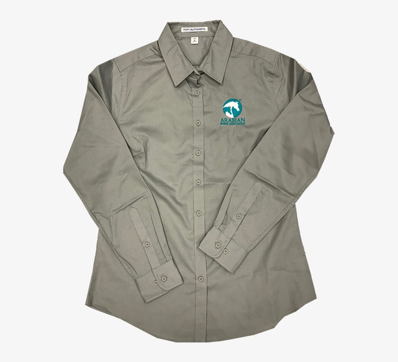 Aha Ladies Monument Grey Button Down, transparent png