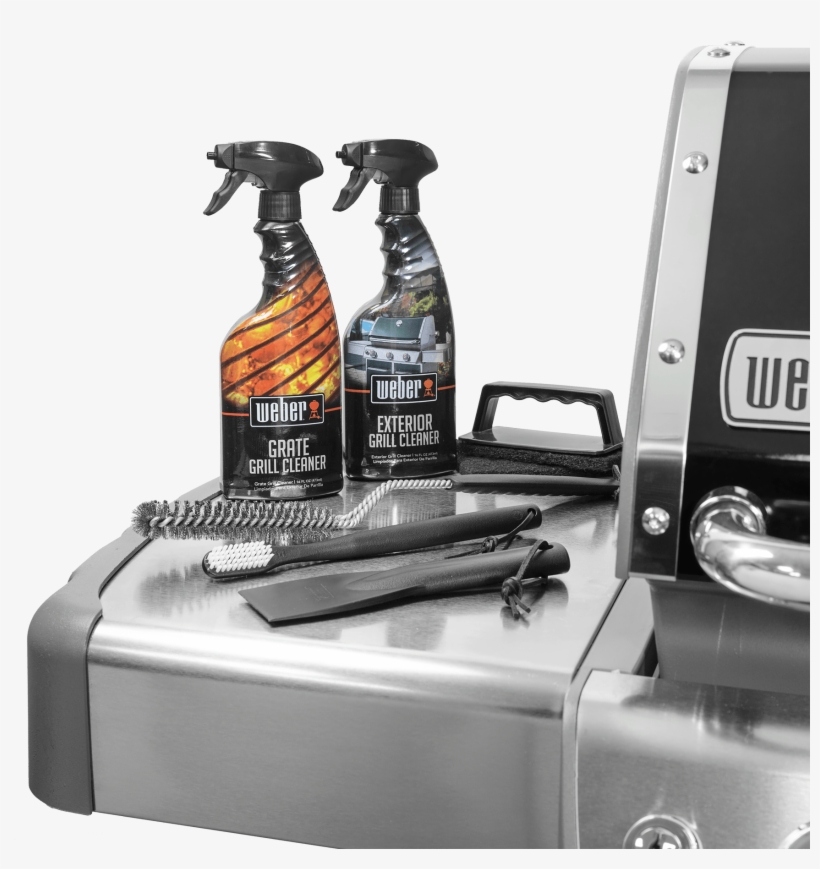 Weber® Porcelain Enamel Grill Maintenance Kit, transparent png