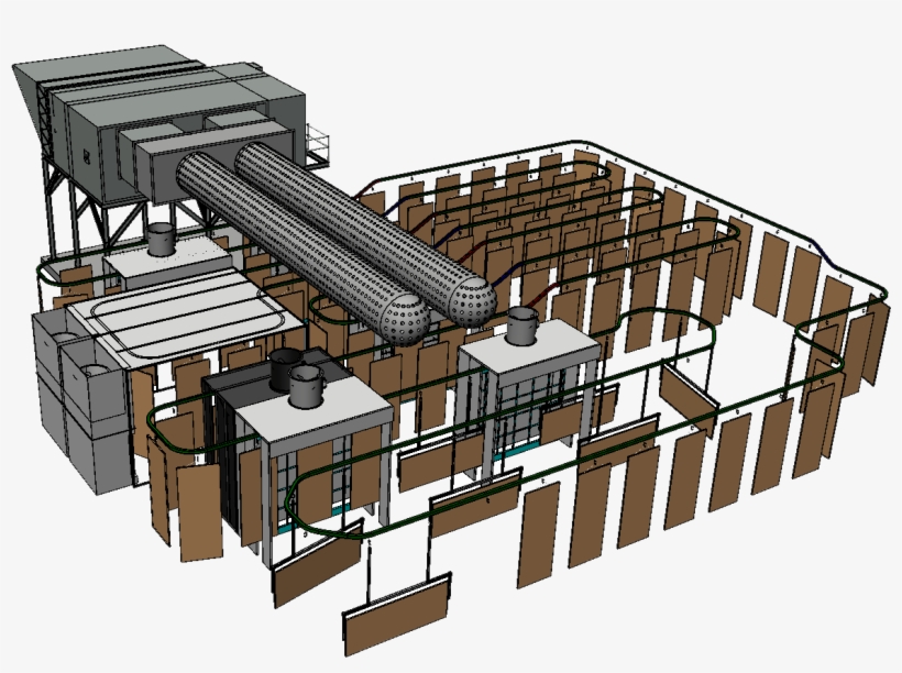 Monorail Enclosed Track, transparent png