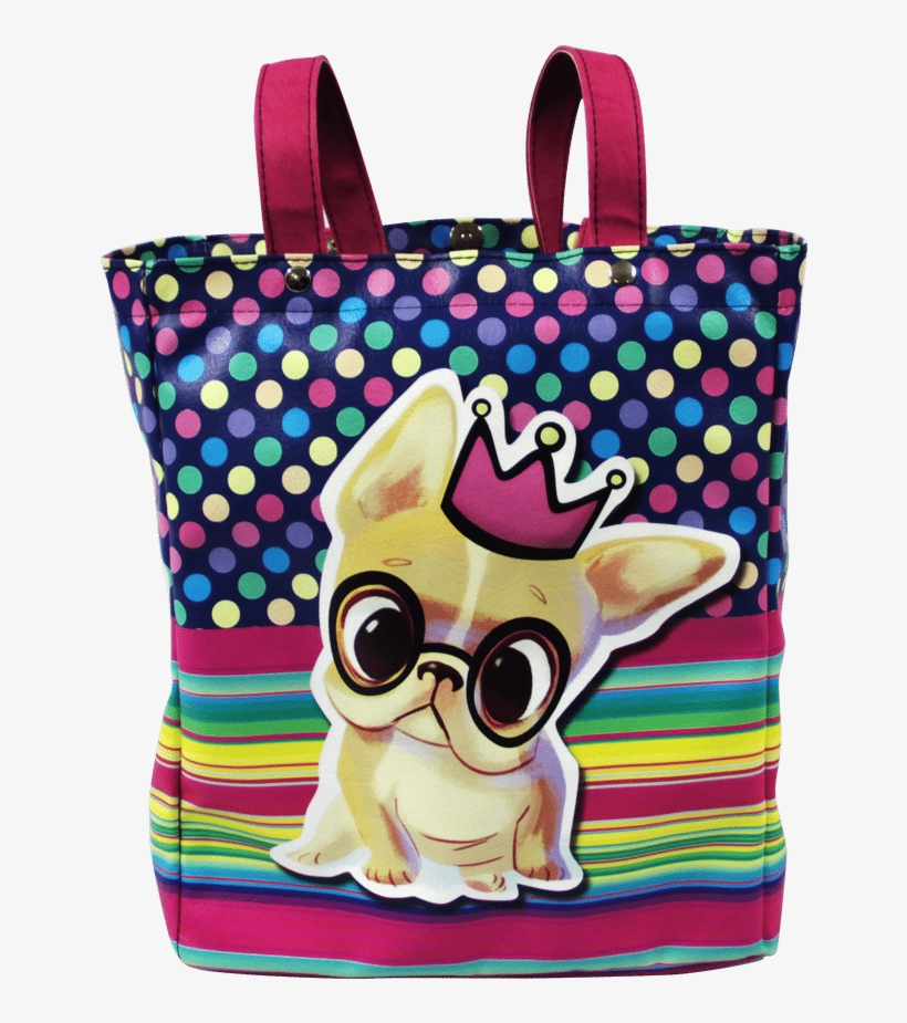 Bolso Ecocuero Perritos, transparent png