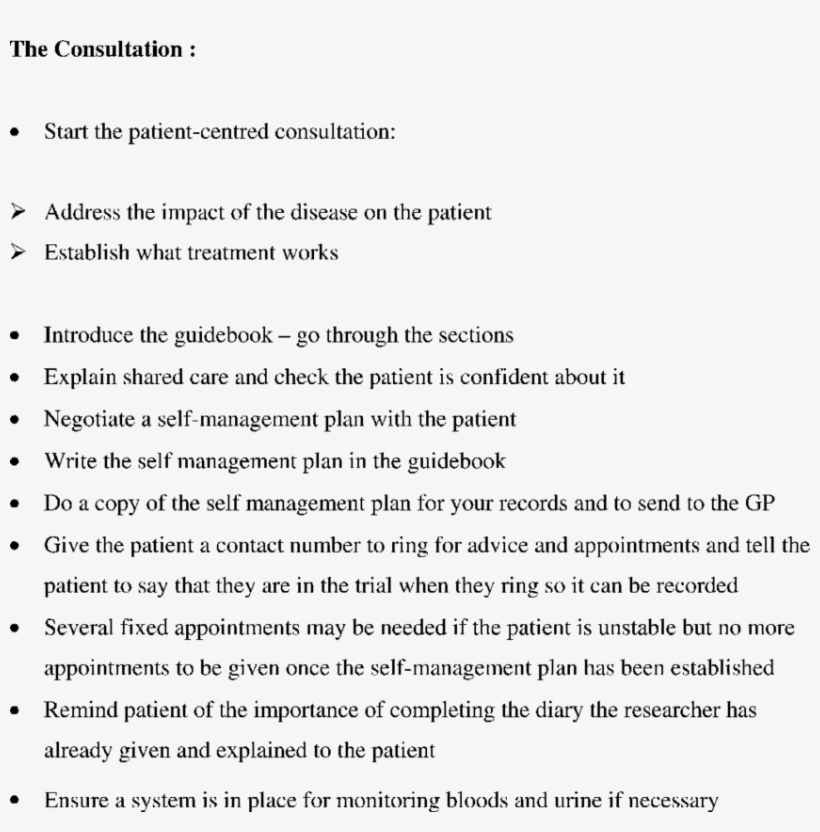 Notes For Consultants On How To Conduct The Intervention, transparent png