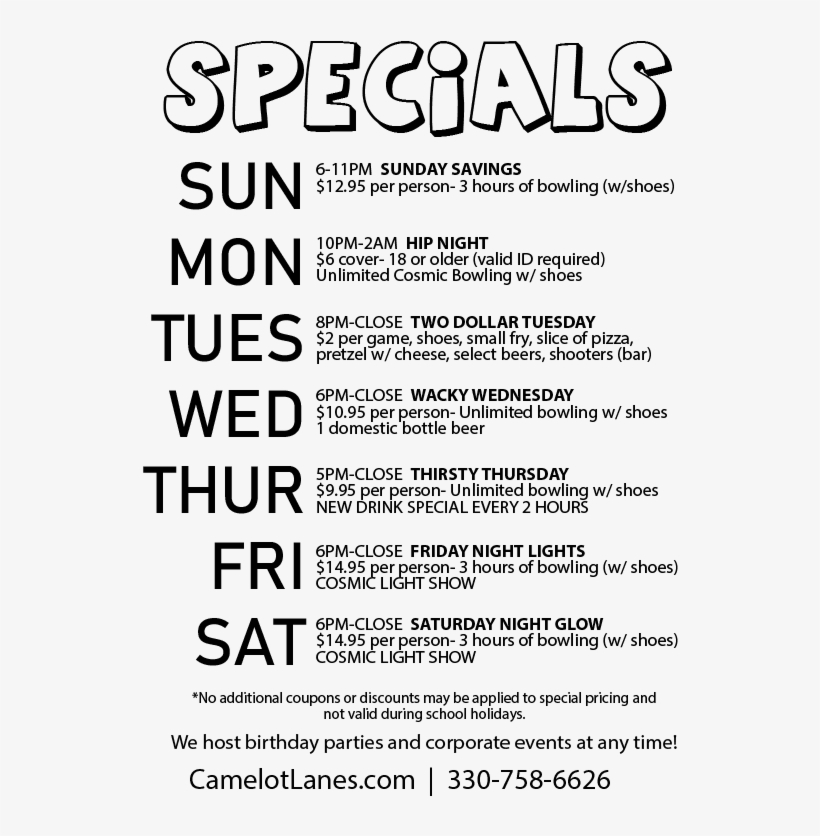 Specials Png, transparent png