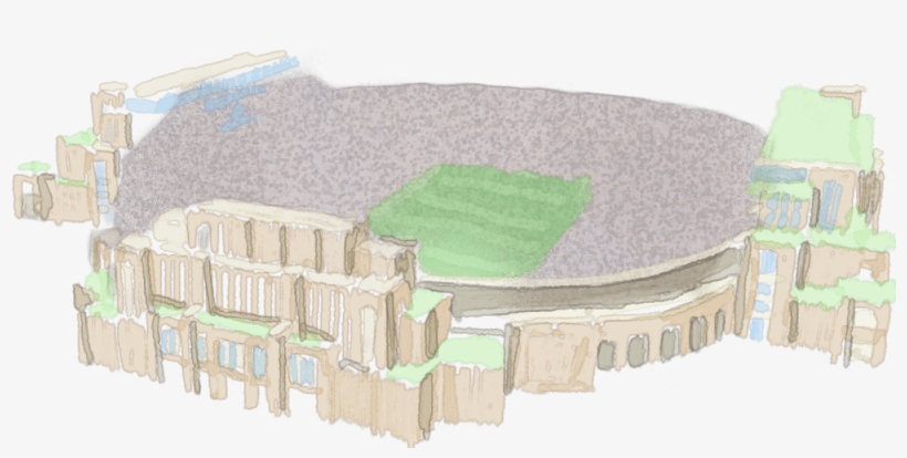 Campus Crossroads Watercolor - University Of Notre Dame, transparent png