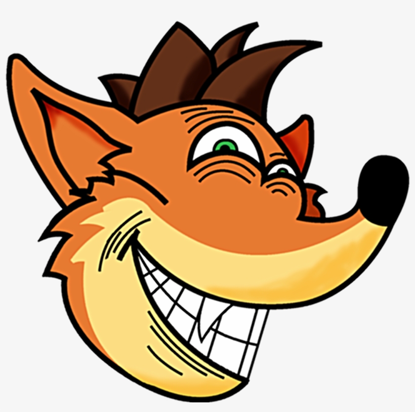 Warped Crash Team Racing Clip Art - Crash Bandicoot Troll Face, transparent png