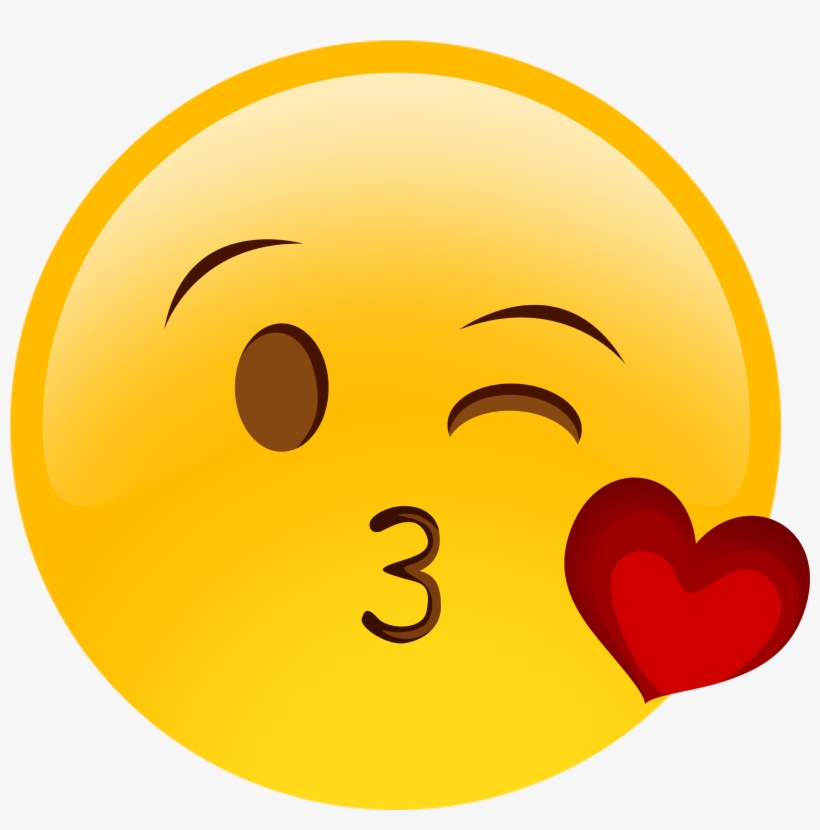 What Emoji Are You - Smiley Love Kiss, transparent png