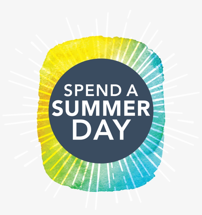Spend A Summer Evening Text Placed Over Watercolor - Pennsylvania State University, transparent png