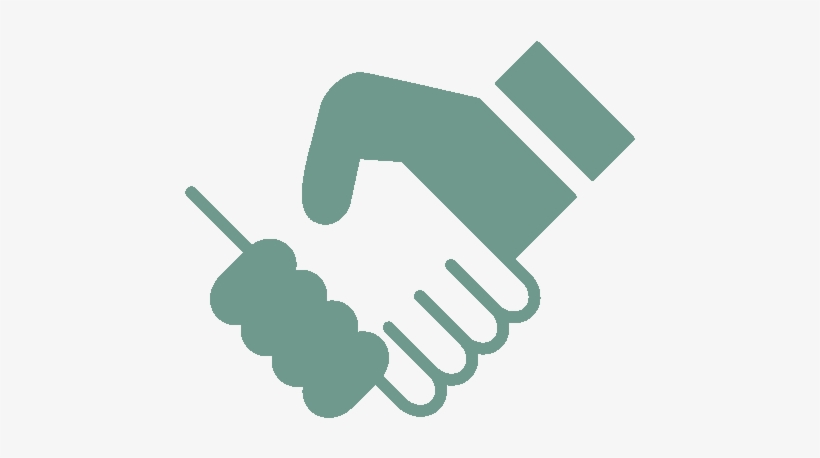 Partnership Hands - People Shaking Hands Icon, transparent png