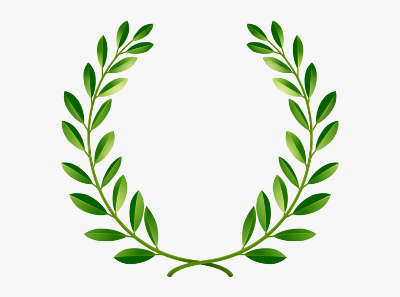 Green Laurel Leaves Png Clip Art Image - Clarendon College Roxas Oriental Mindoro, transparent png