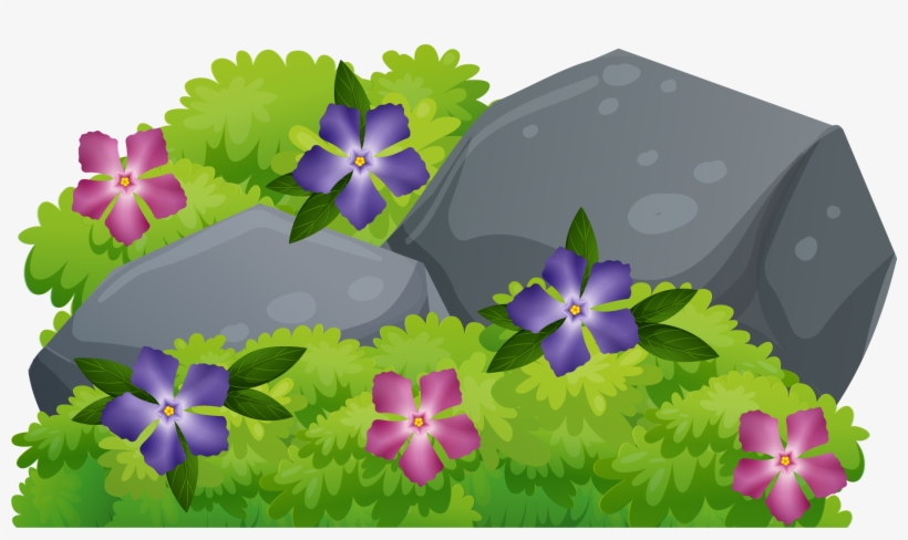 Bushes Clipart Flowering Bush - Bush Clip Art Png, transparent png