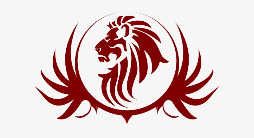 Clip Art Transparent Library Lion Face Clipart Black - Free Lion Logo Png, transparent png
