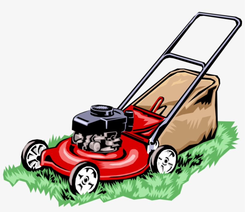 Lawn-mower Template - Lawn Mower Png, transparent png