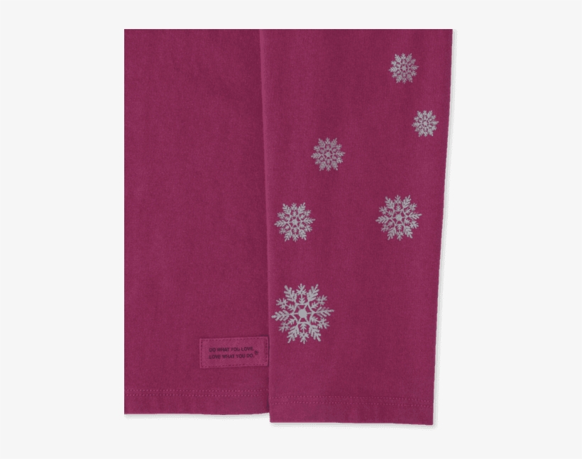 Women's Watercolor Snowflake Long Sleeve Crusher Vee - Watercolor Painting, transparent png