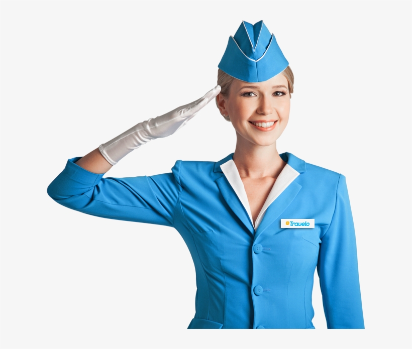 Girl - Flight Attendant Png, transparent png