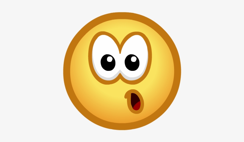 Surprised Face Png - Club Penguin Surprised Face, transparent png