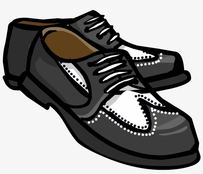Black Zoot Shoes - Club Penguin Black Shoes, transparent png