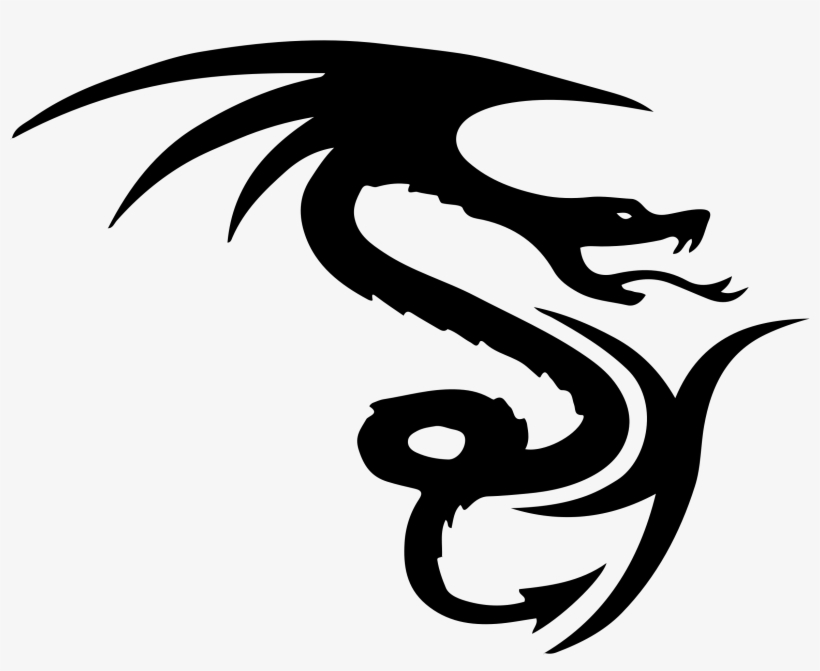 Jpg Download Dragon Big Image Png - Tribal Dragon Symbol Transparent, transparent png