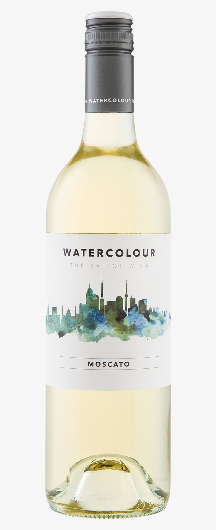 Watercolour Moscato - Wine, transparent png