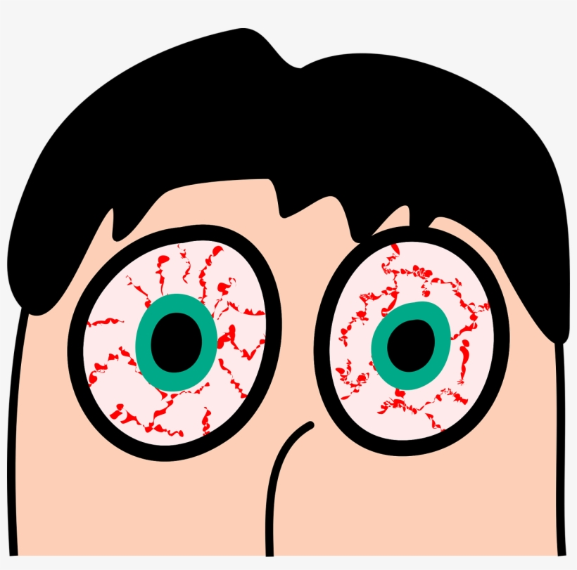 Brown Female Eyes Png - Sleepless Clipart, transparent png