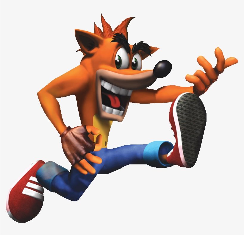 Crash Air Guitar - Crash Bandicoot Vs Pacman, transparent png