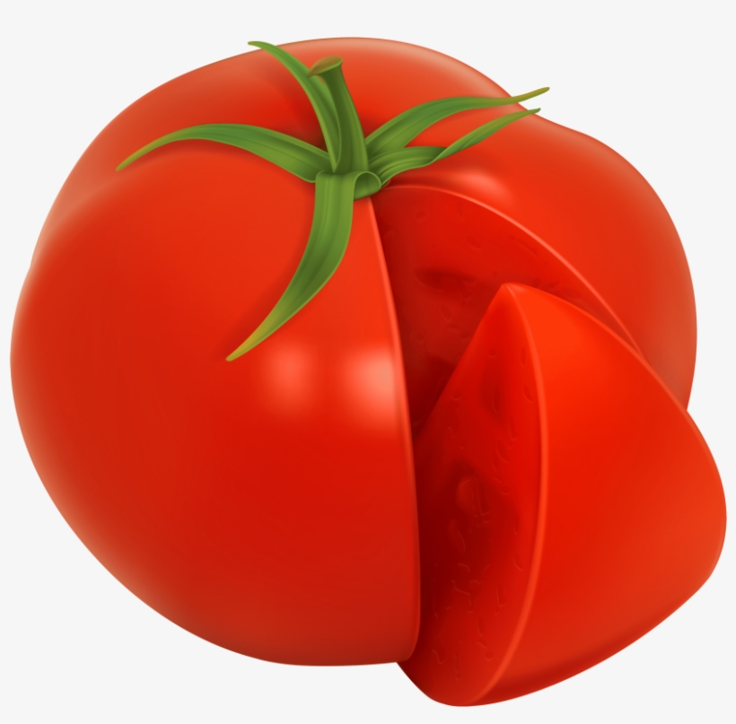 Tomato Png Clipart Image - Tomato Vector Png, transparent png