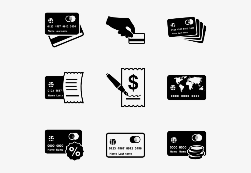 Credit Cards - Credit Icons, transparent png