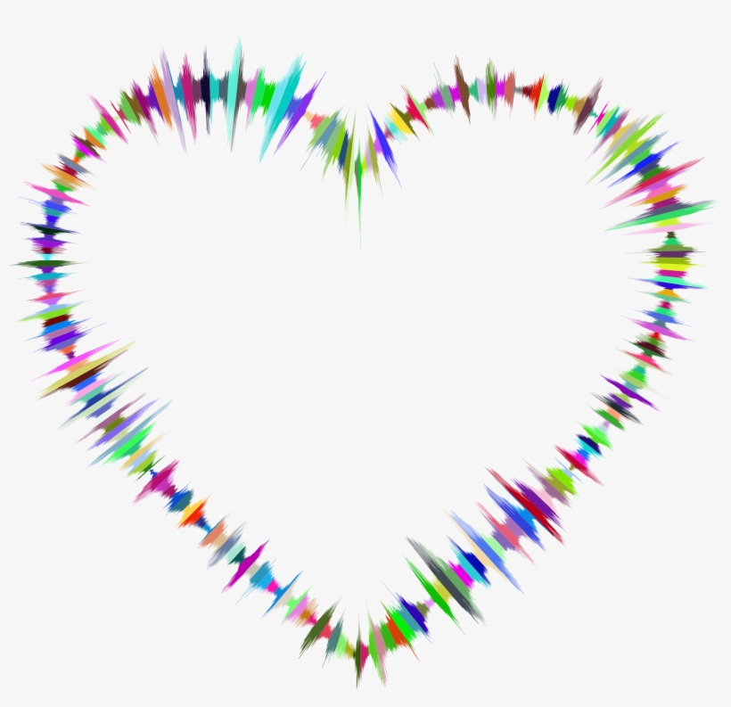 This Free Icons Png Design Of Prismatic Sound Waves, transparent png
