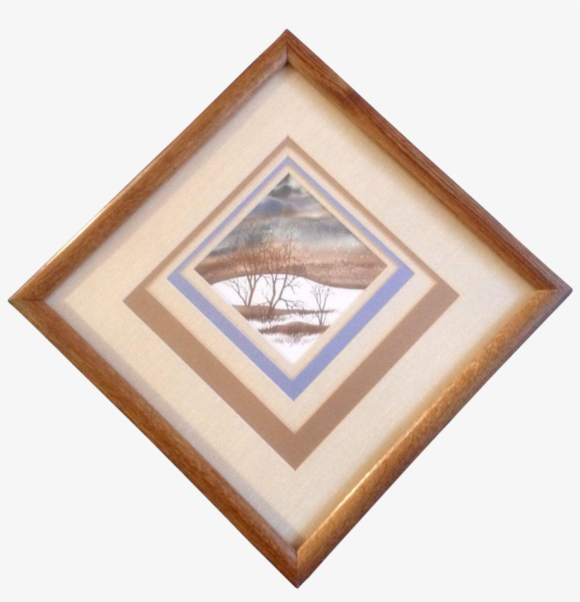 K Warden, Watercolor Painting, Brush On Snowy Hill, - Watercolor Painting, transparent png