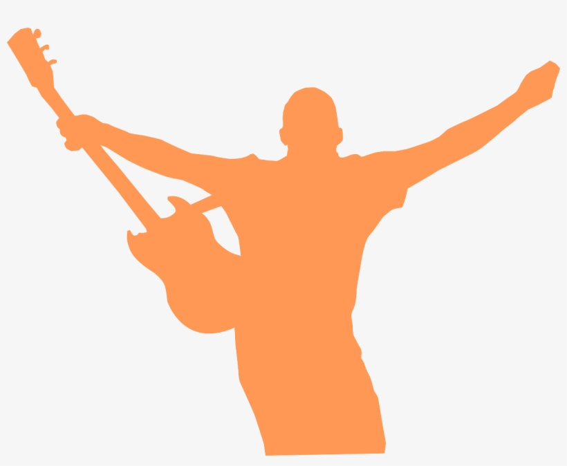 How To Set Use Man And Guitar Clipart, transparent png