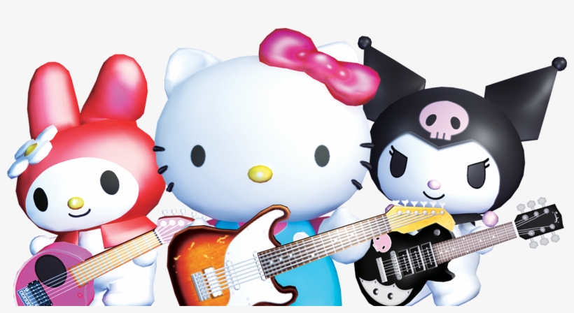 61nvja7 - Hello Kitty And Friends: Rockin World Tour /3ds (nintendo3ds), transparent png