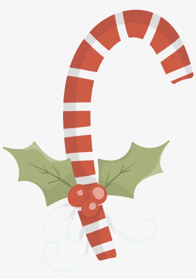 Christmas Candy Stick Transparent Cartoon Winter Free - Candy Bar, transparent png