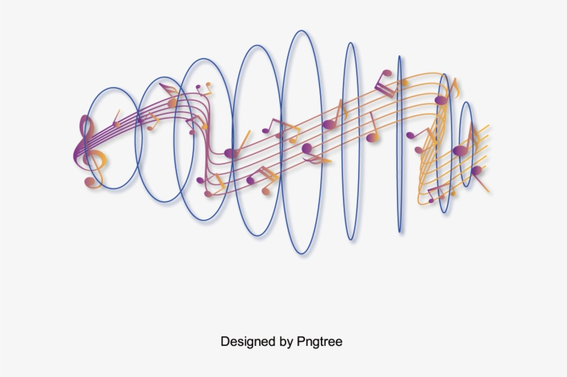 Geometric Curve Sound Wave Music Melody, Geometry, - Geometry, transparent png