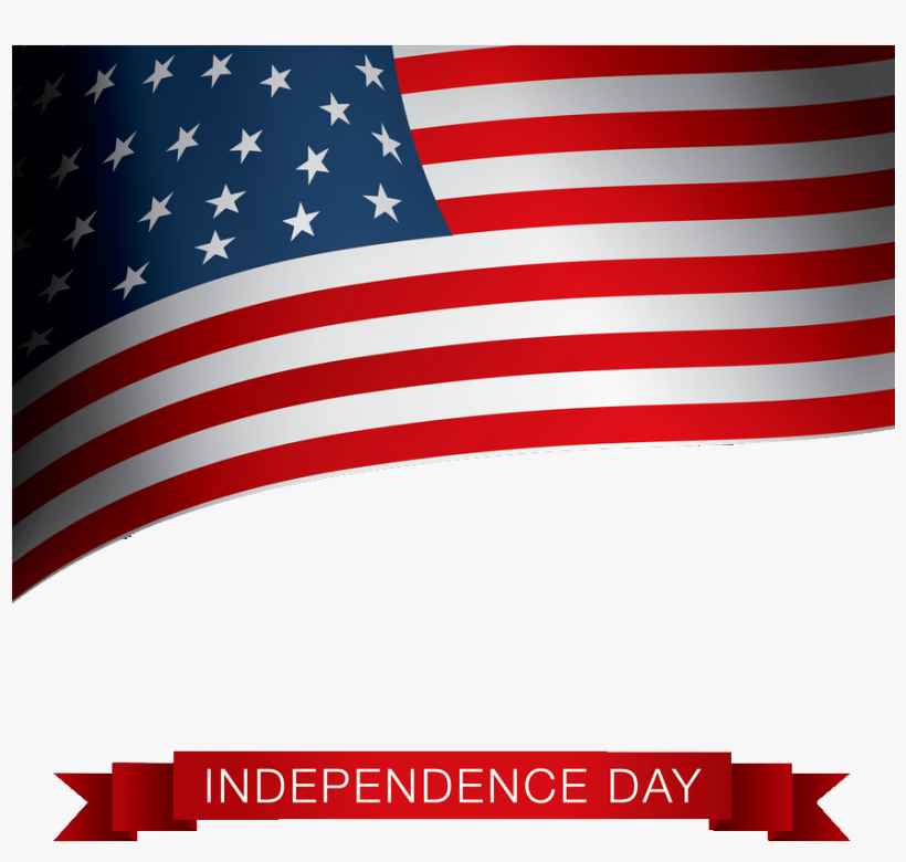 4th July Flag Png Image - Independence Day, transparent png