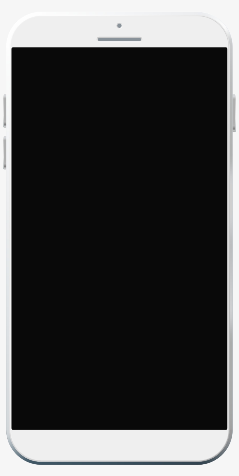 White Smartphone Png Clipart - Smartphone, transparent png