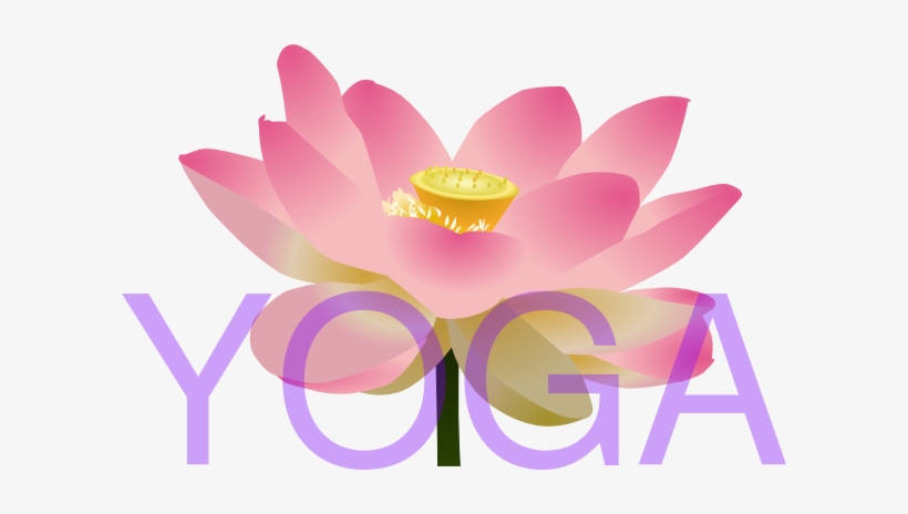 Png Freeuse Yoga Clip Art At Clker Com Vector - Lotus Flower Yoga Clip Art, transparent png