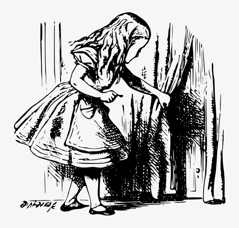 A Key To The - Alice In Wonderland Png, transparent png