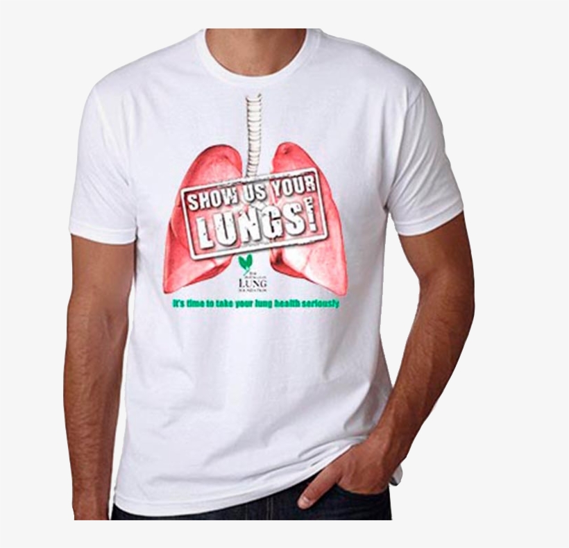 Show Us Your Lungs T-shirt - Walmart T Shirt Controversy, transparent png