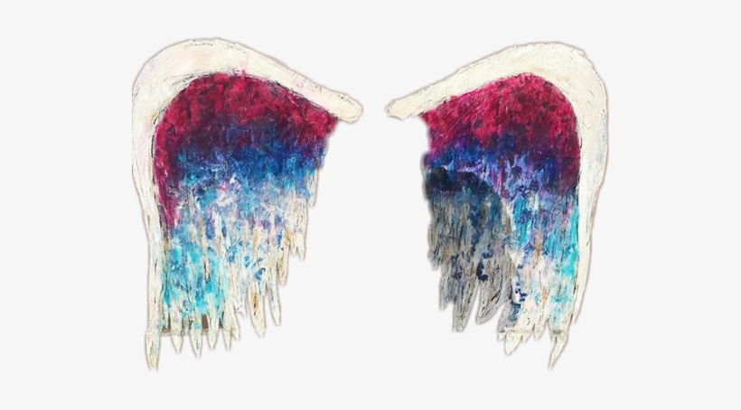 Report Abuse - La Colorful Angel Wings, transparent png