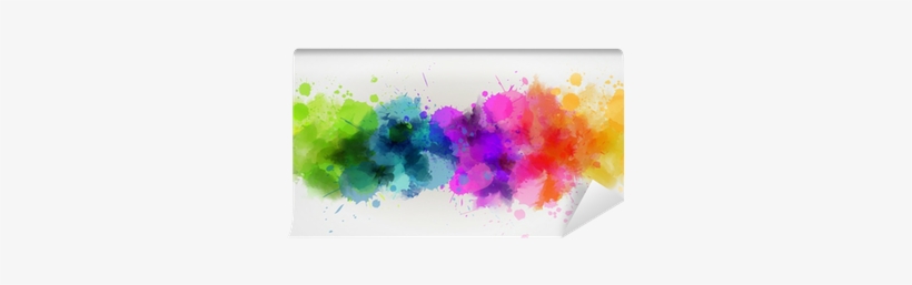 Art Print: Artlana's Watercolor Line Background, 61x41in., transparent png