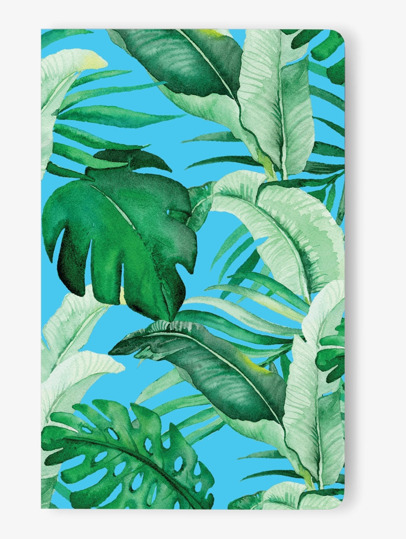 Watercolor Notebook - Tropical Palm Restaurant, transparent png
