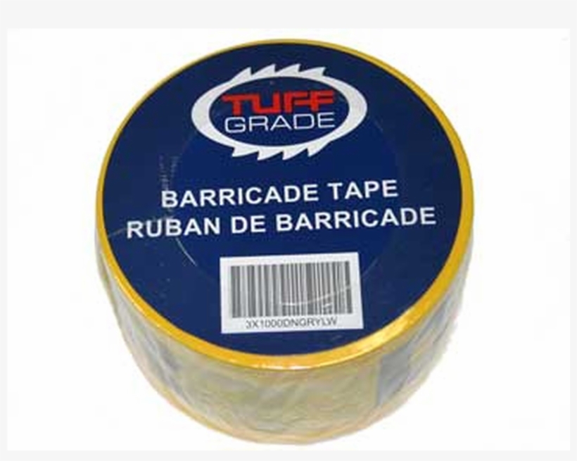 Barricade Tape - Caution - Yellow - 0 - 04mm - Barricade Tape, transparent png