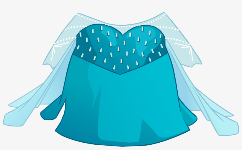 Elsa's Ice Queen Dress - Portable Network Graphics, transparent png