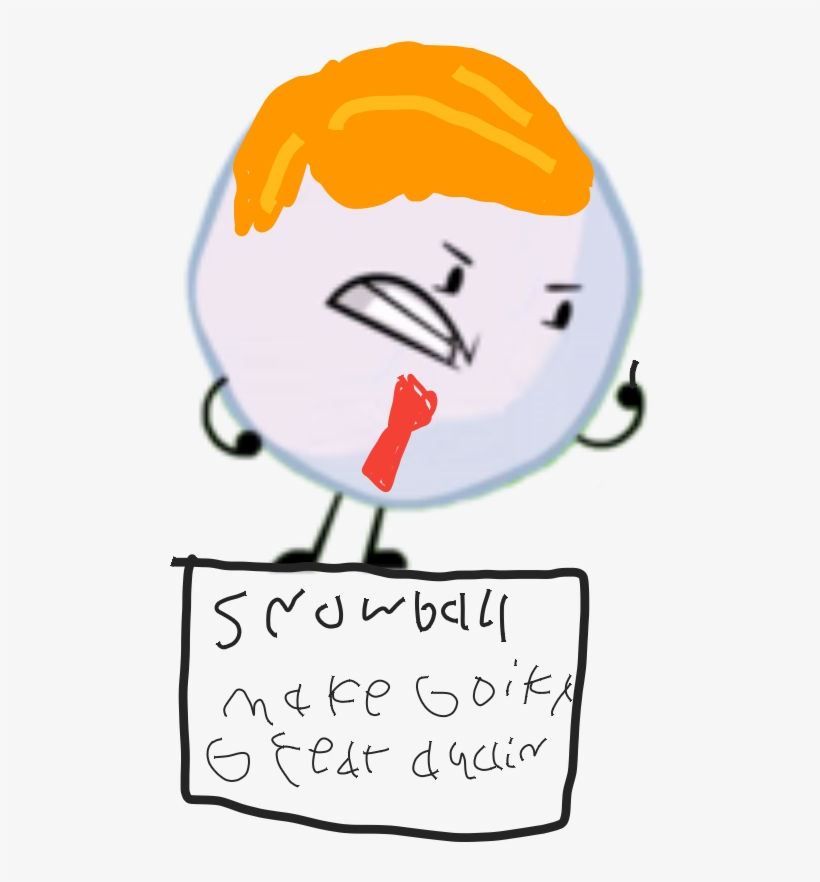 Snowball Trump 0 - Wiki, transparent png