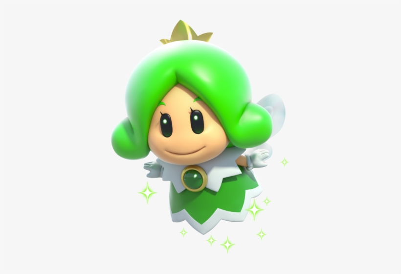365px-green Fairy Artwork - Fairy Mario 3d World, transparent png