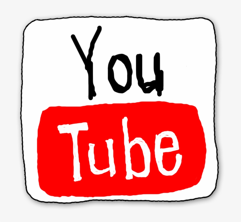 Youtube Png Clipart - Youtube Logo Drawn - 711x676 PNG Download - PNGkit