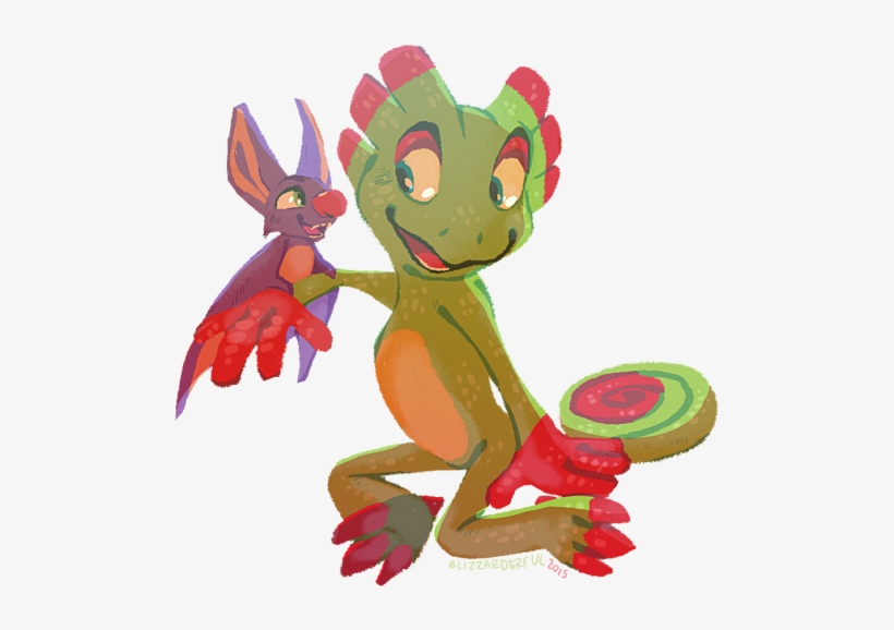 Gaming Bat My Art Fanart Nintendo Game New Doodle Myart - Bat And Chameleon Game, transparent png