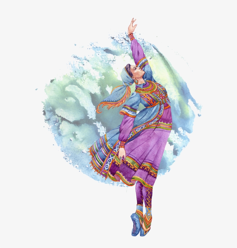 By Losenko On Deviantart - Watercolour Dance, transparent png